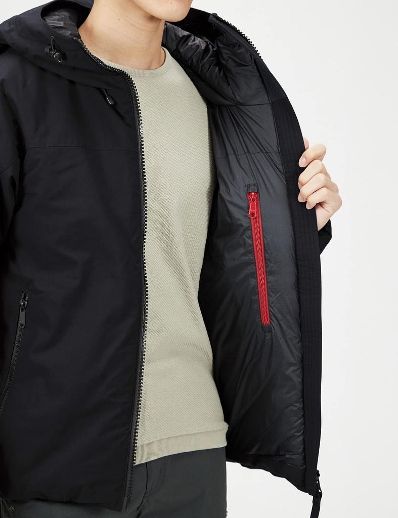 The North Face Firefly Insulated water flame for O Parka, unisex, repellent, retardant, camping, black,