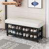 Entryway Shoe Storage Bench with Seating