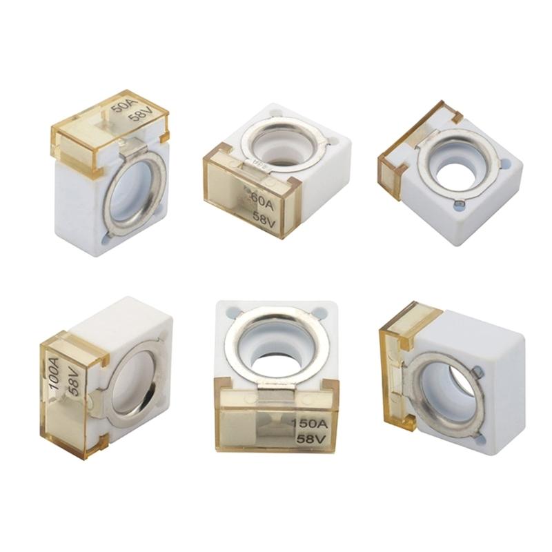 Waterproof Marine Battery Fuses  58V Automotive Fuses  Rings  Terminals Fuses  Upgrades for Comprehensive Circuit Protection