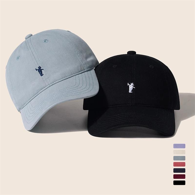 Unisex Summer Baseball Cap Men Women Cotton Hats Simple Farmer Embroidery Cap Casual Sunshade Caps Adjustable Soft Sports Hat