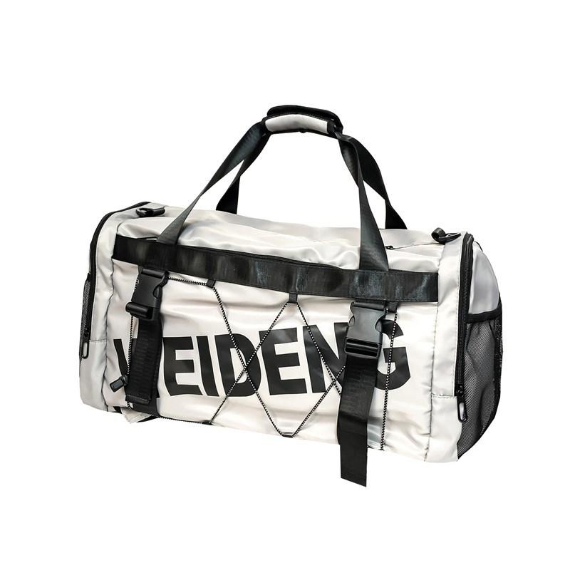 New large-capacity wet and dry separation short travel bag men's lightweight fashion travel bag women's trendy cool fitness bag