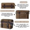 Motorcycle SaddleBag Retro Waterproof Tool Bag With Removable Inner Bag Universal Motorbike Luggage Travel Bags