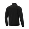 Li-Ning Solid Color Zip-Up Stand Collar Comfortable Breathable Versatile Casual Jacket Men Jackets Black AJDV129-1