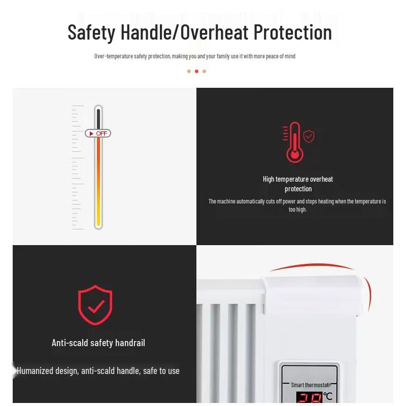 Baiqi Smart Carbon Fiber Portable Electric Heater