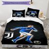 Ronaldo's Devil's Arrival Bedding Set, Breathable Duvet Cover with Pillowcases, Soft Bed Linen for Bedroom Home Decoration, Perfect Festival Birthday 
