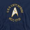 Star Trek Mens Collegiate Hoodie