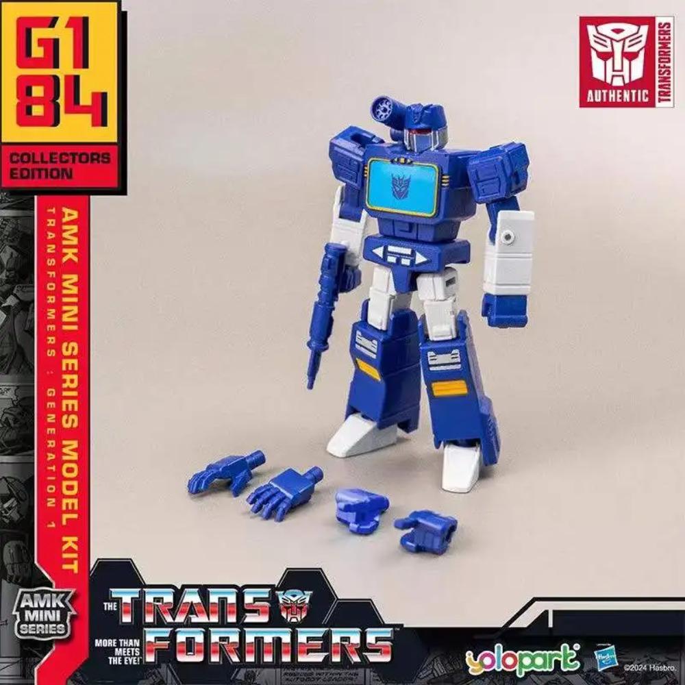 Figuras de Acción YOLOPARK G1 Licenciadas por Hasbro Serie Mini AMK Juguete Transformers Optimus Prime Megatron Bumblebee Soundwave
