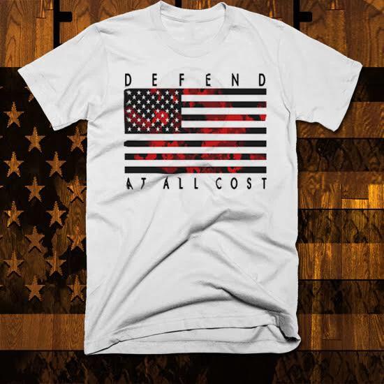 

US Flag Camouflage T-Shirt Army Special a Forces Ranger Combat Veteran 4XL
