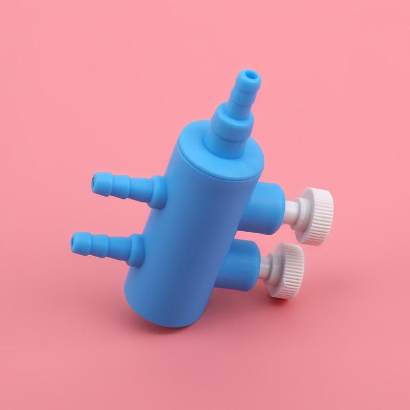 Fish Tank Oxygen Tube with Plastic Distributor Volume Regulating Valve for Fish Tank Oxygen Pump Aquarium Equipment