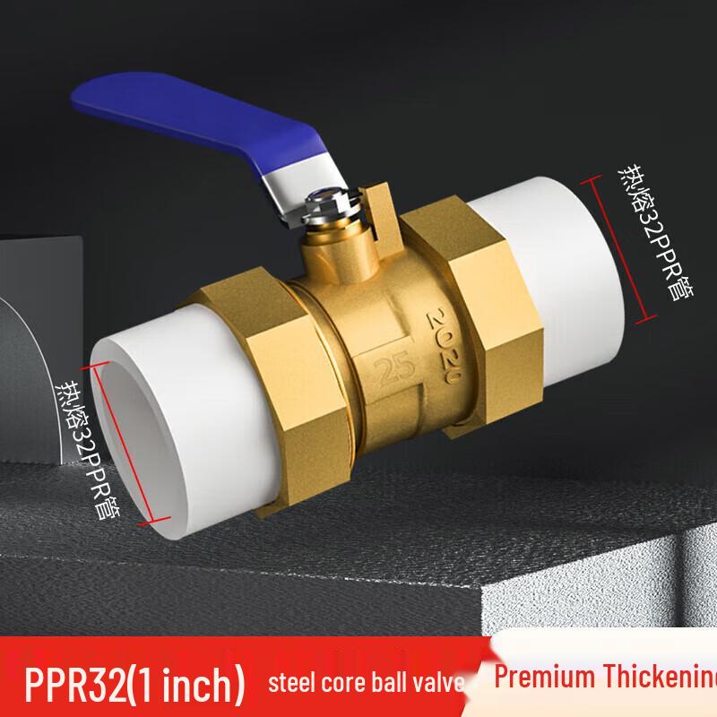 Lubinson Kejie PPR Double Union Ball Valve