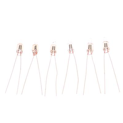 20Pcs Neon Indicator Light Red Signs 5Mm Neon Lamp Glow 5X13Mm 220V Bulbs