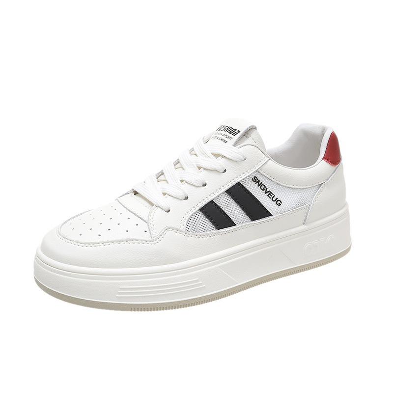 The first layer of cowhide soft-soled little white shoes women's shoes summer new versatile mesh breathable casual sports shoes