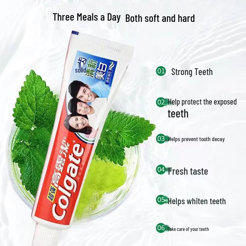 Colgate Solid & White Fresh Toothpaste Family Pack
