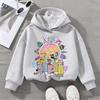 Frühlings- und Herbst-Kinder-Mode-Kapuzenpullover mit Cartoon-Animationsmuster-Druck
