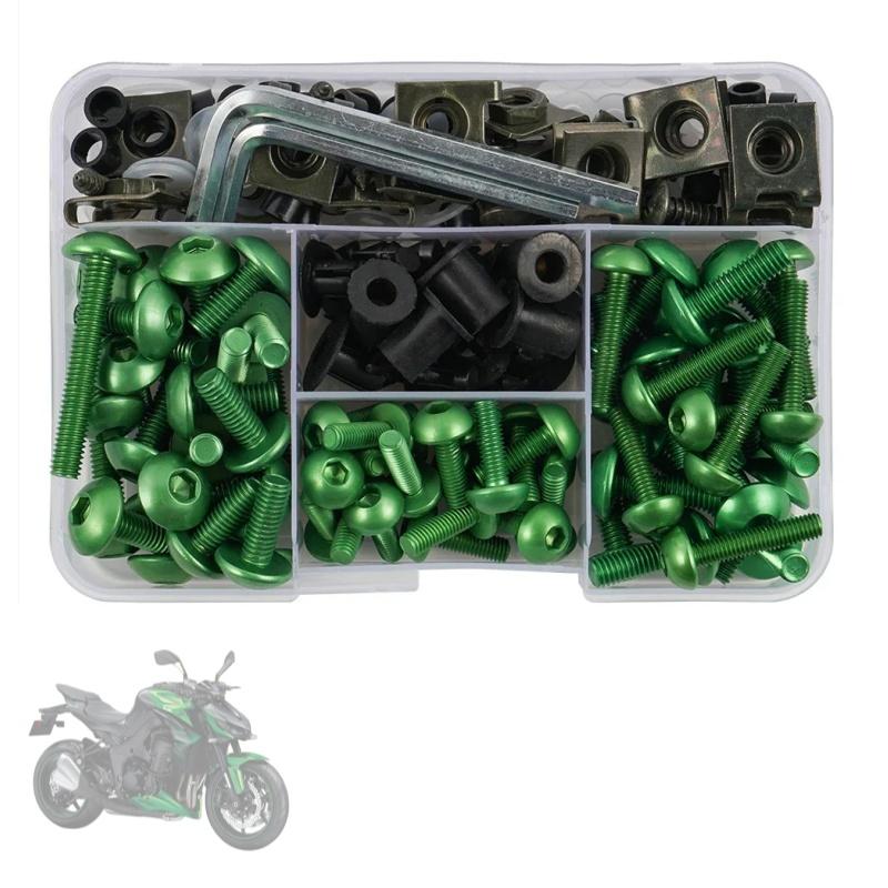 Complete Fairing Bolt Nut Screw Kit Fairing Bolt Screws For Yamaha TDM 850 900/A TMAX 500/530 SX/DX SRV250 SRX 400 600 TDR250