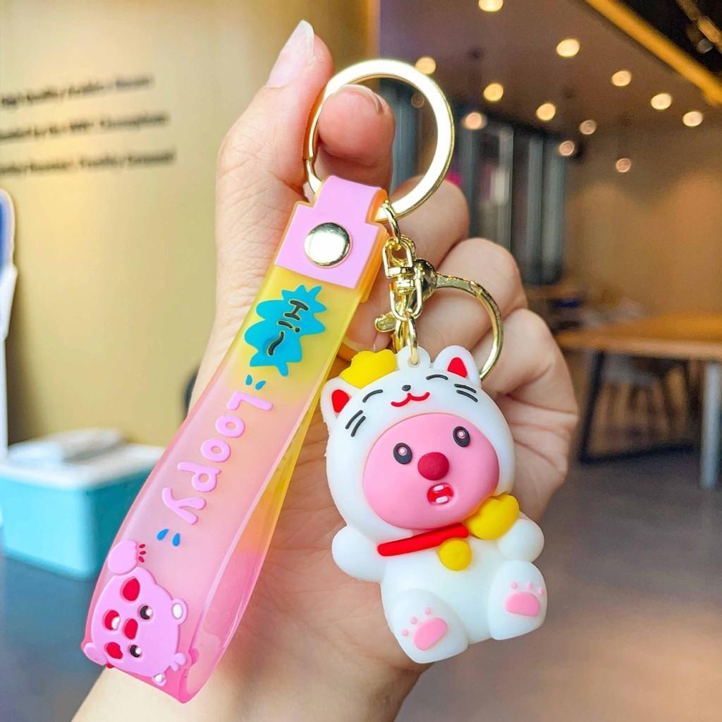 Beaver Keychain Silicone Cartoon Bag Charm Ideal For Birthdays Graduation More And