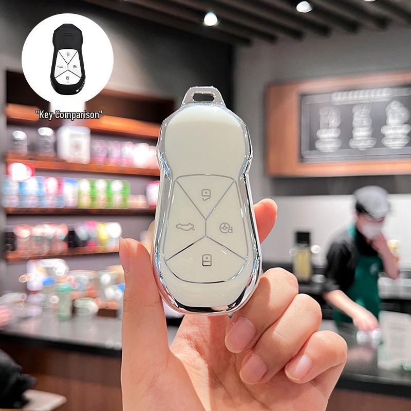 

Xpeng Car Key Cover for P7, P5, G3, G3i, G9, G6, X9, and Mona M03 Models