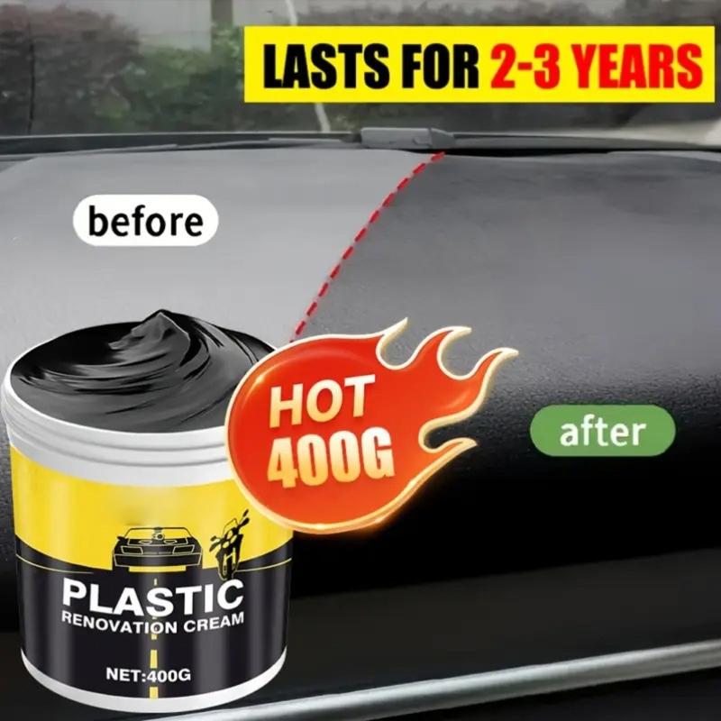 Plastic Restorer Easy To Use Long Lasting Refurbishment Coating Refurbish Paste for Car Plastic Parts