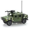 2024 Military Armoured Off-Road Vehicle Humvee Jeep H1 2 Modes Army Car Building Blocks Bricks WW2 Model Moc Toys Boys Kids Gift