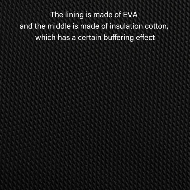 Universal UAV Battery Cold Insulation Heated Pouch Large Capacity EVA Organiser Bag 2-Compartment Safe Storage