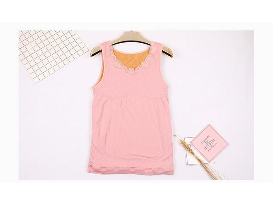 Super Soft Fleece Maternity Vest with Body Shaping and Belly Support for Autumn and Winter