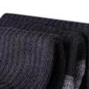 Sports Black Cushioned Crew Work Suitable for Sizes 5 Pairs [YUEDGE] Men's Golf, Tennis, Training, Socks, Breathable, Odor-Resistant, Cotton, Socks,