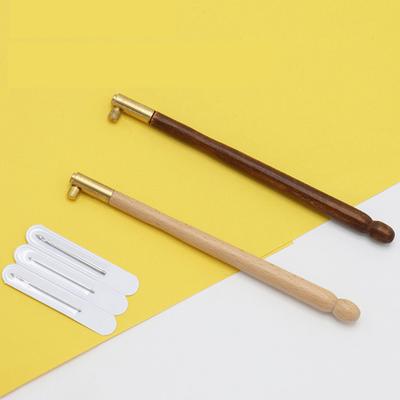 Ago da Ricamo Uncinetto Tambour Uncinetto Luneville Manico con Set di 3 Aghi S Couture Luneville Strumento per Ricamo con Paillettes e Perline