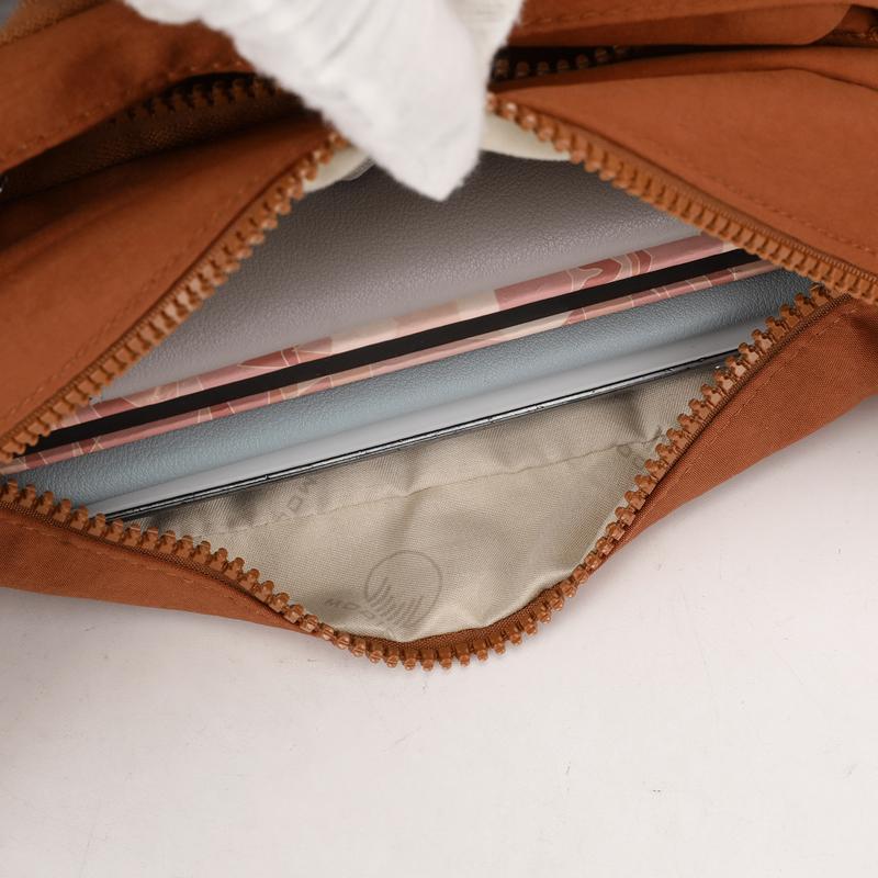 Crossbody Bag Large Capacity Outdoor Commuter Women's Bag Lightweight Nylon Shoulder Bag
