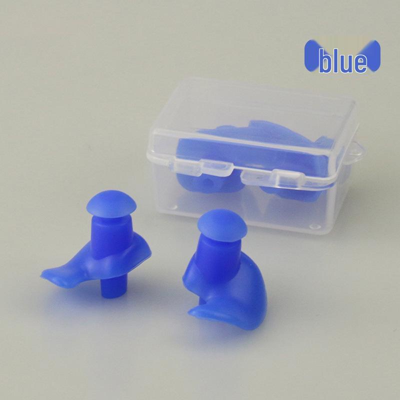 Waterproof Spiral Silicone Earplugs for Swimming and Noise Reduction