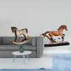Artistic Retro Horse Sculpture Figurine Ornament for Centerpiece Office Desk Decoration Bookcase