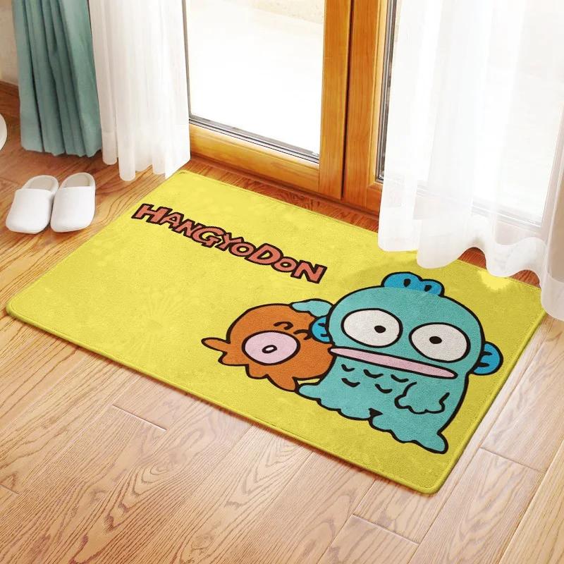 Hangyodon Water Monster, Half Fisherman, Half Fish Man, Bedroom Floor Mat, Double Floor Mat, Bathroom Short Non-slip Mat