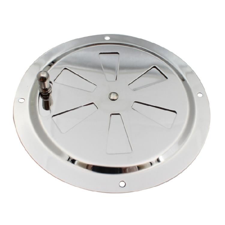 Marine Round Louvered Air Vent Stainless Steel Ventilation Louver For Boats Ships And Yachts With Smooth Surfaces