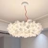 Italian Art Flower Petal Style Pendant Light Nordic Clouds Led Chandelier for Living Dining Bedroom Home Decoration Lamp Fixture
