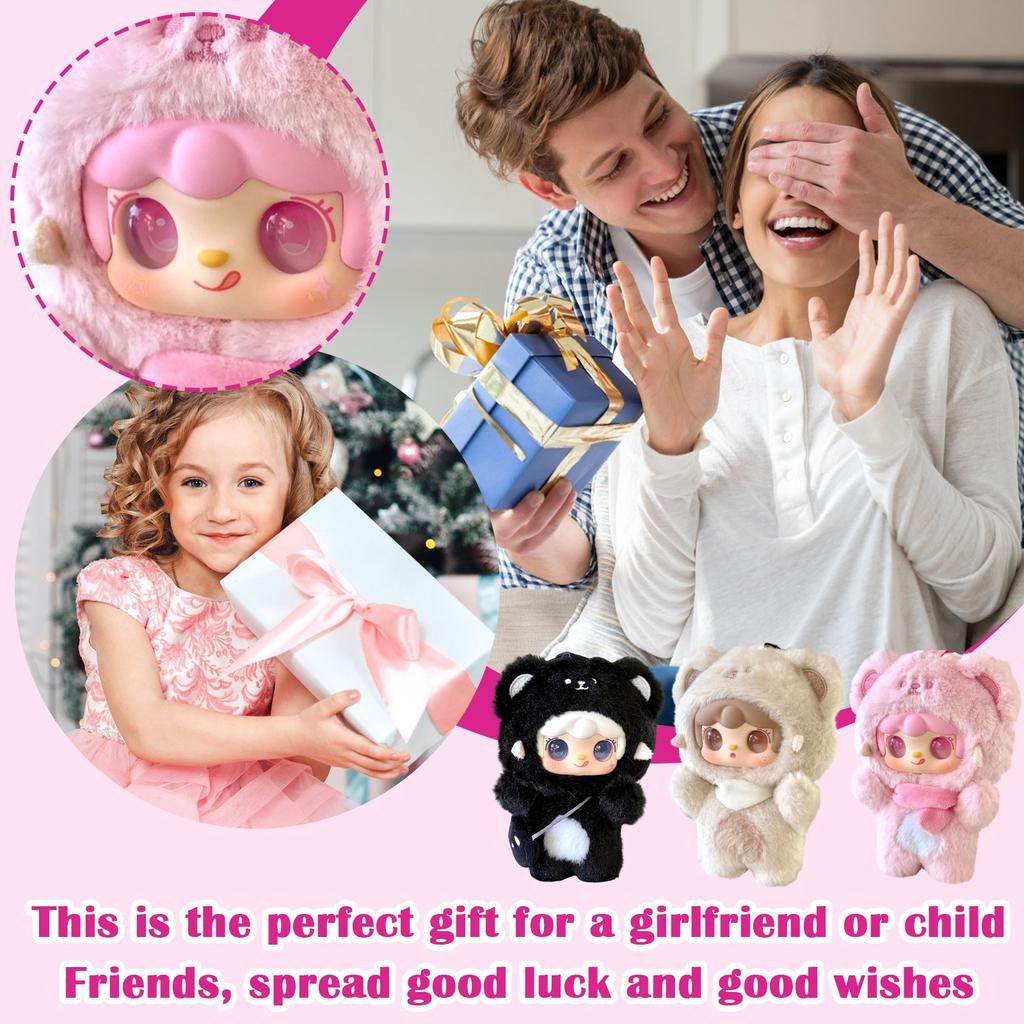 Cartoon Cute Doll Plush Toy Keychain Small Pendant