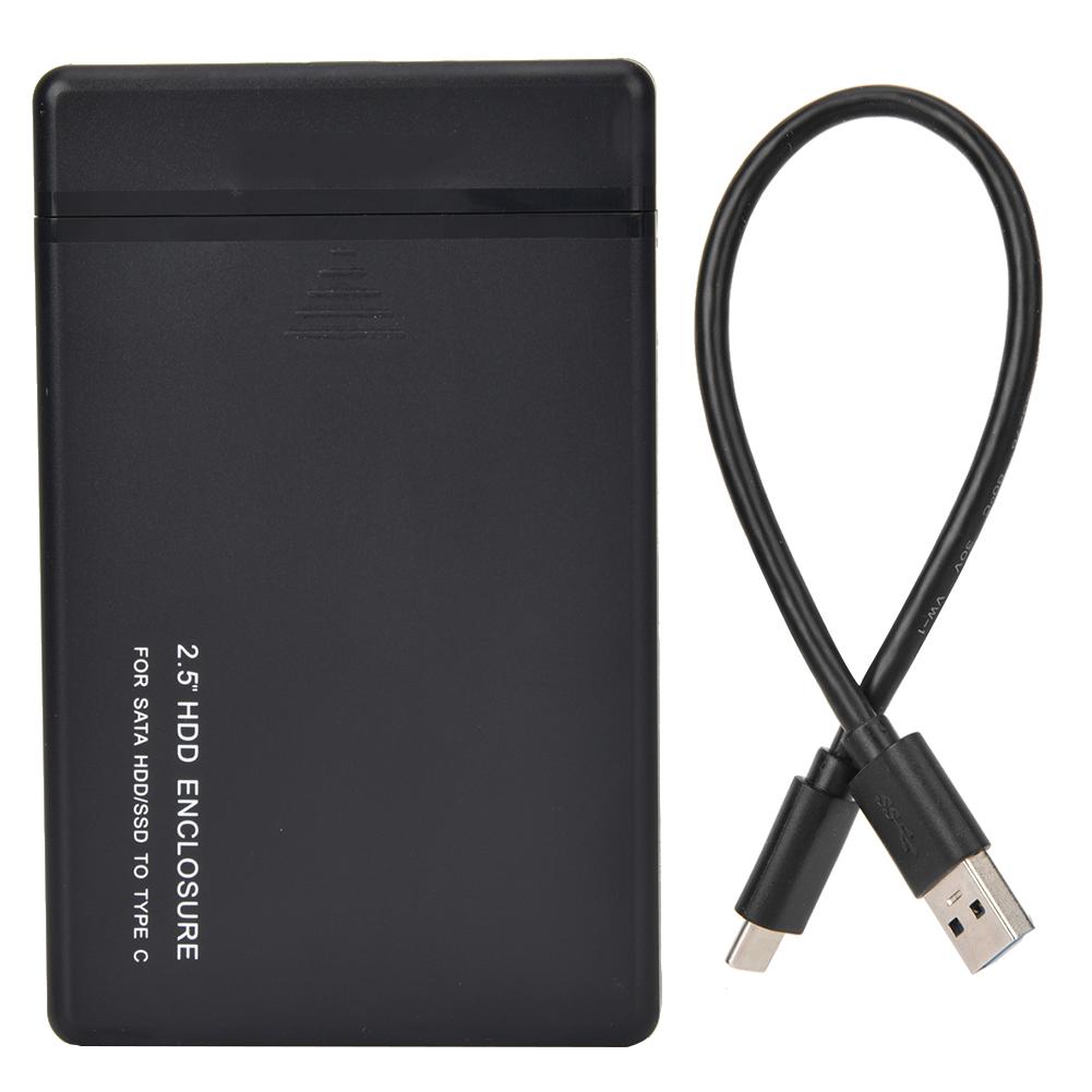 2.5in for Type C SATA3 Solid State Disk Mechanical External Hard Disk Box (Not Inclube Hard Disk)
