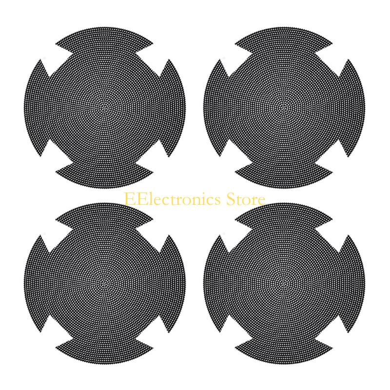 B03C 2Pcs/4Pcs Cooling Fan Dust Cover Console Fan Dust Filter Ventilation Fan Net