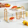 Countertop Organizer Rack Bathroom Decorative 2 Layer Storage Shelf Perfume
