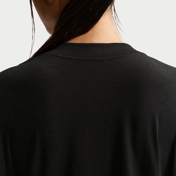 Nike Loose Logo Round Neck Long Sleeve T-Shirt Women tops IQ0338-010