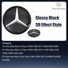 For Mercedes Benz W204 B C GLK-Class 2008-2014 Front Grill Star Emblem Chrome Logo Badge