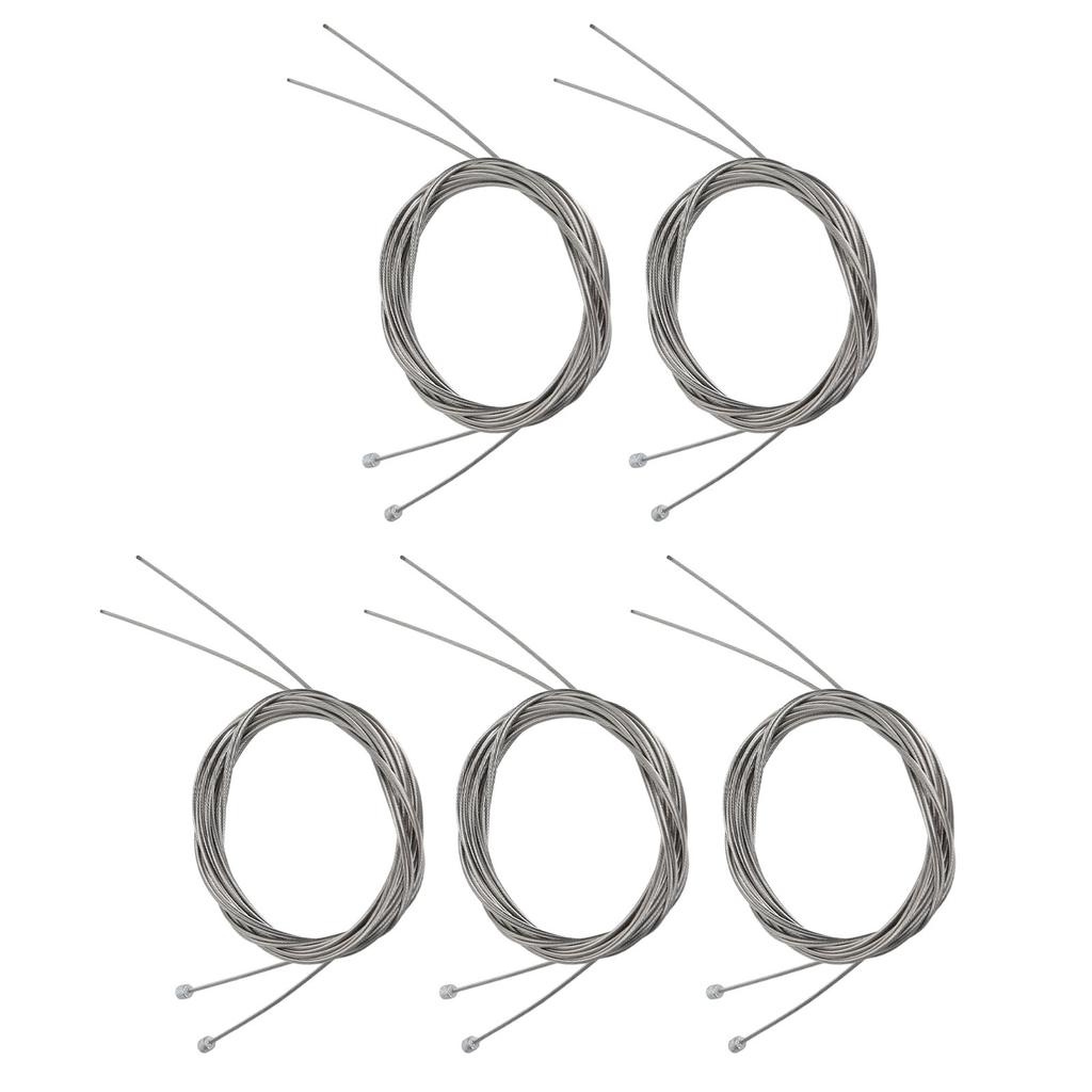 10Pcs Bike Shifter Cable Stainless Steel Rustproof Bicycle Gear Cable Shift Cable Wire for Mountain