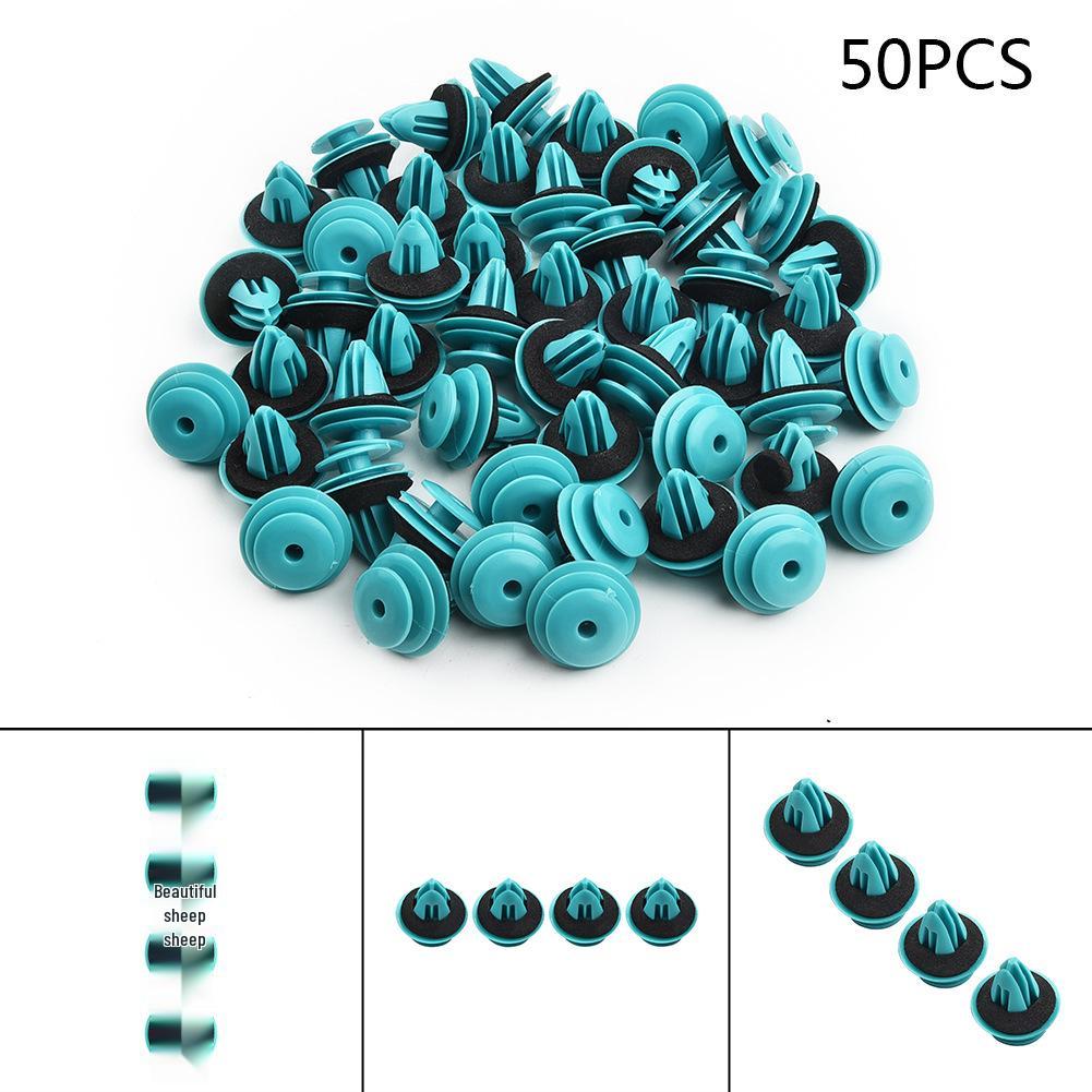 BMW E53 Green Door Trim Panel & Bumper Fastener Rivet Clips