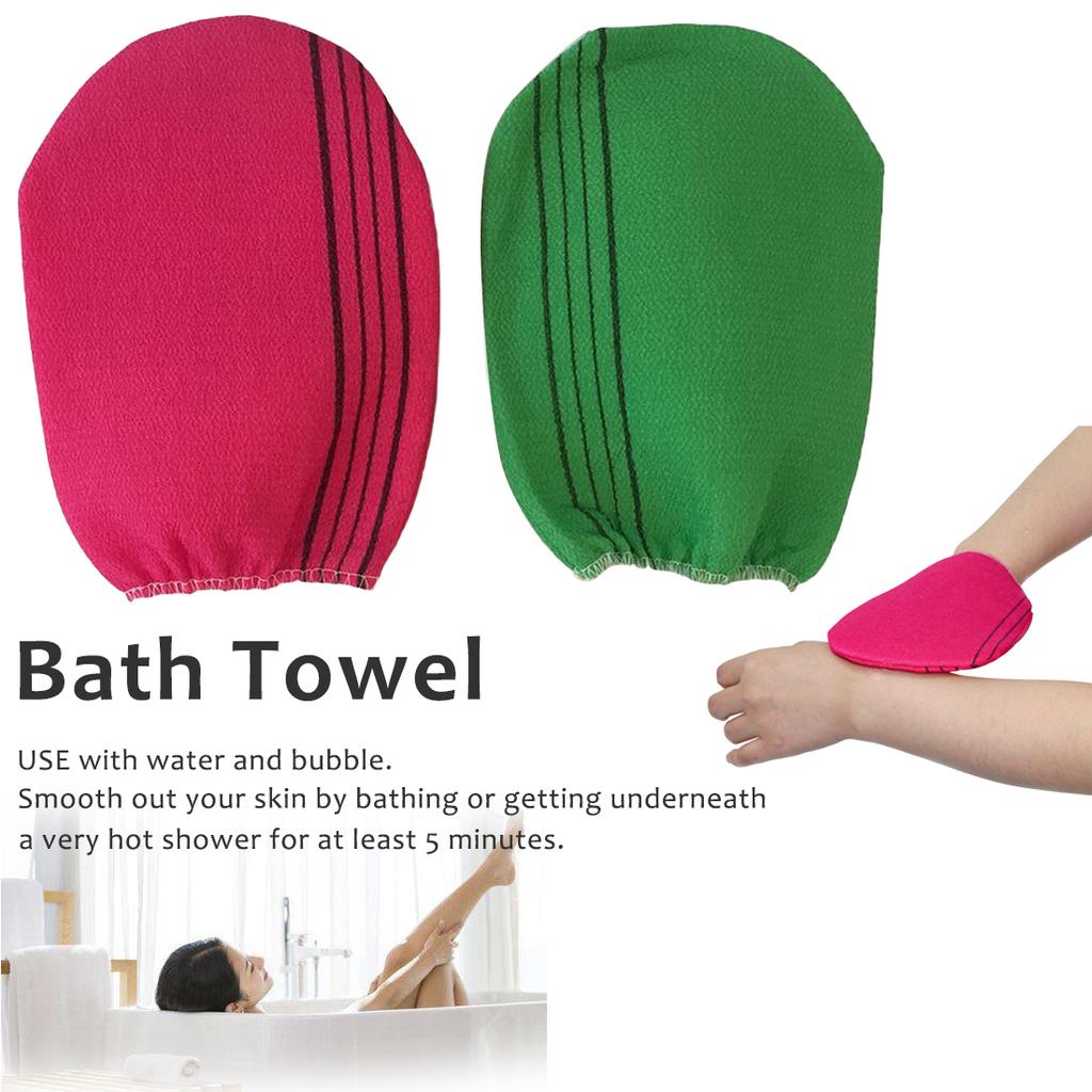 Buy Exfoliating Bath Gloves Scrub Mitt Gloves Massage Scrubber Wash