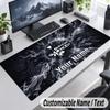 Custom Name Text Mouse Pad Depeche Mode Personalized Desk Pad For Work And Gaming