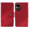 For Huawei Nova 12 Pro 5G/nova 12 Ultra 5G Cell Phone Case Splicing Crazy Horse Texture PU Leather Wallet Cover