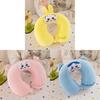 Memory Foam Animal U Shaped Neck Pillow For Travel And Napping