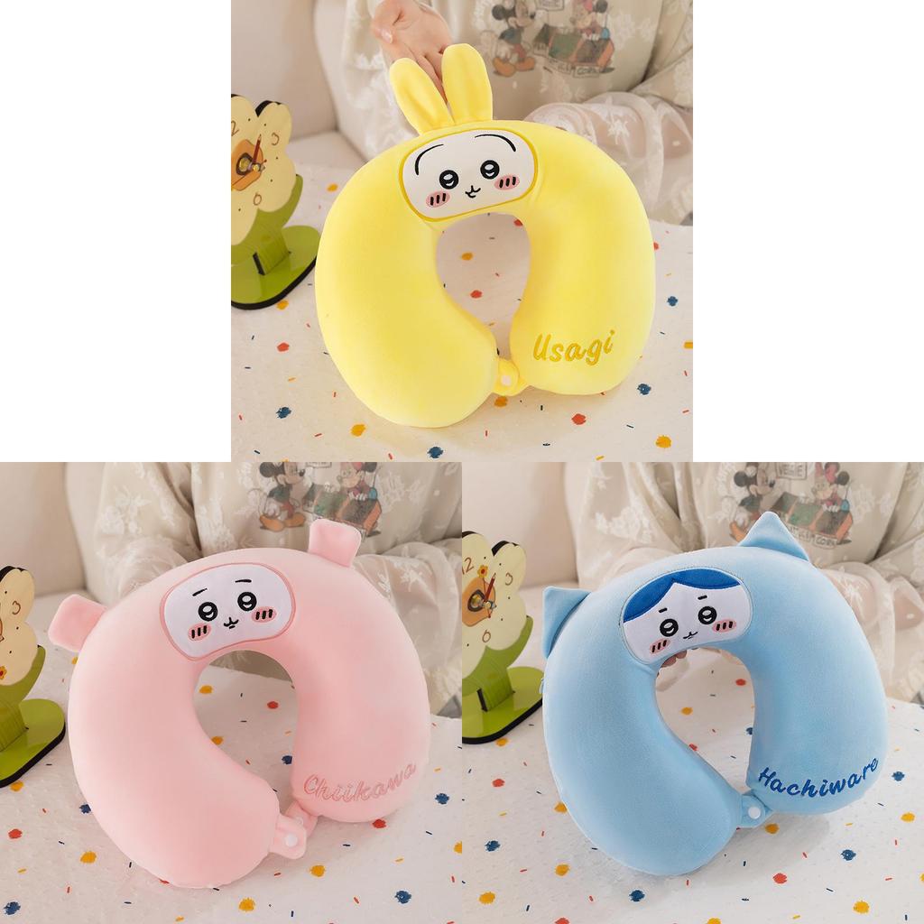 Memory Foam Animal U Shaped Neck Pillow For Travel And Napping
