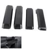 4Pcs Inner Door Handle Bowl Cover Trim Carbon Fiber Grain Fit for Ford F150 2015?2020