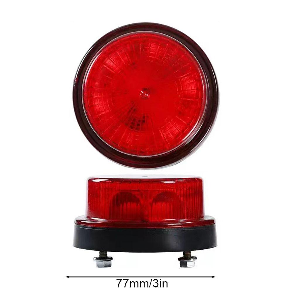 1PC NEW Truck Flashing Lights 12V 24V LED Trailer Side Marker Lights Tractor Strobe Light White Amber Red Blue Green Van Bus RV