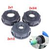 Durable IBC Tank Fittings S60X6 Coarse Threaded Cap 60mm Female Thread To 1/2",3/4",1" Adaptor Connector