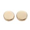 Men's Elegant Round Shirt with Gold and Silver Metal Cufflinks